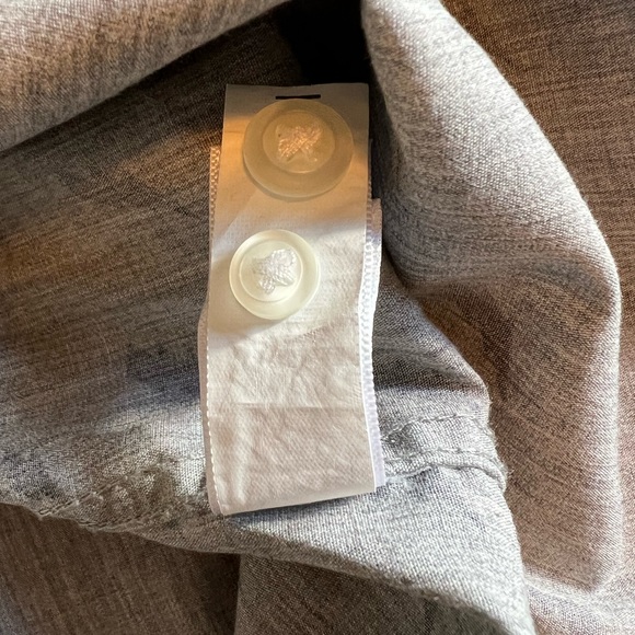 BONOBOS Men’s Standard Fit Long Sleeve Button Down Shirt Gray/Black Size Large - Picture 8 of 9